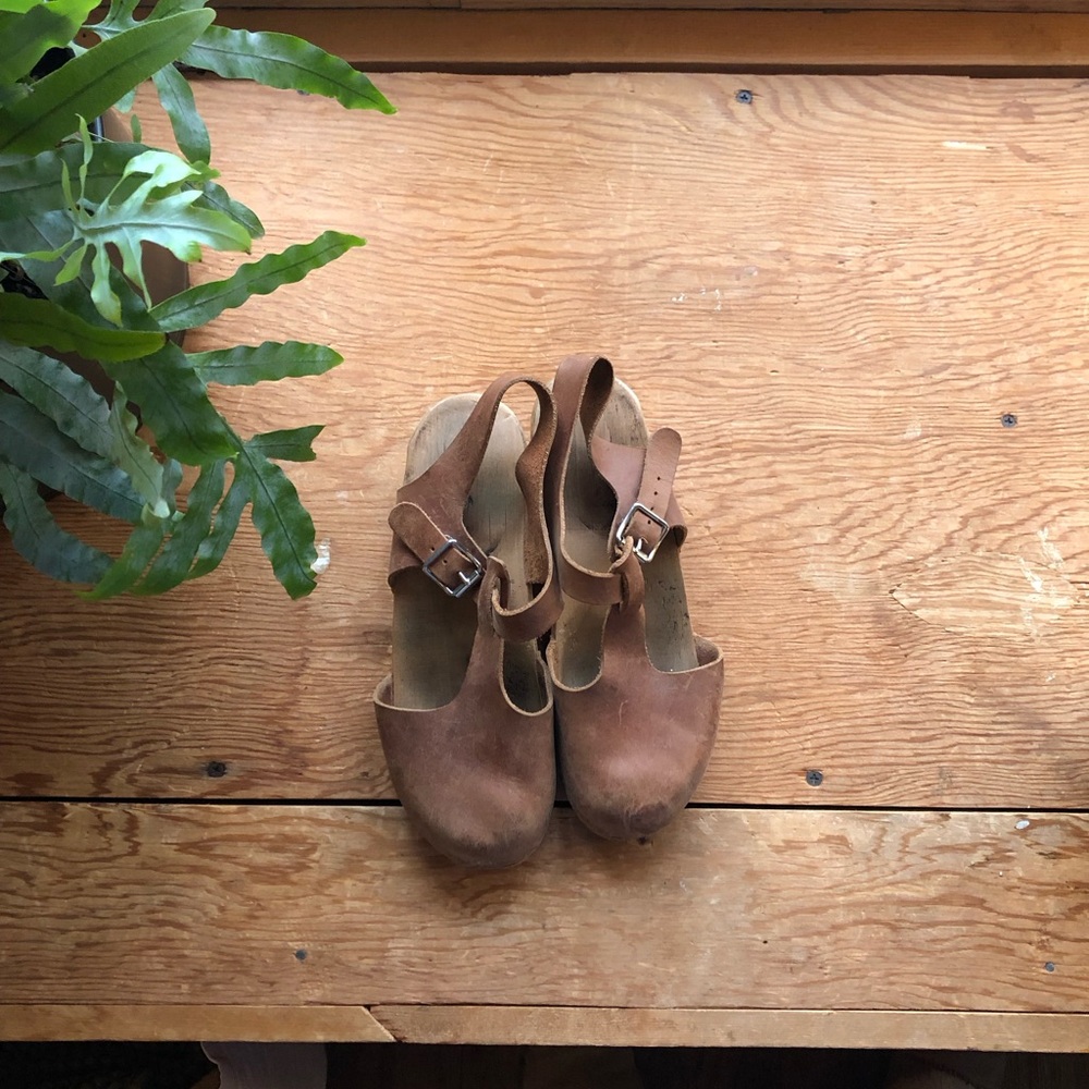 Sandgrens Swedish wood clogs